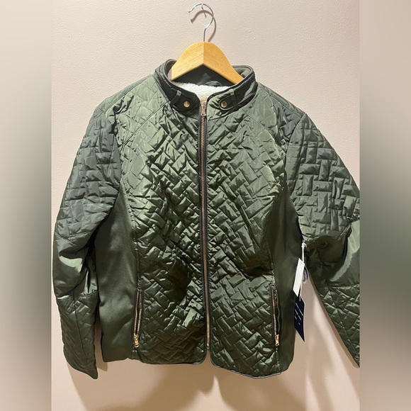 Cavalini Green cozy Jacket - Picture 3 of 10